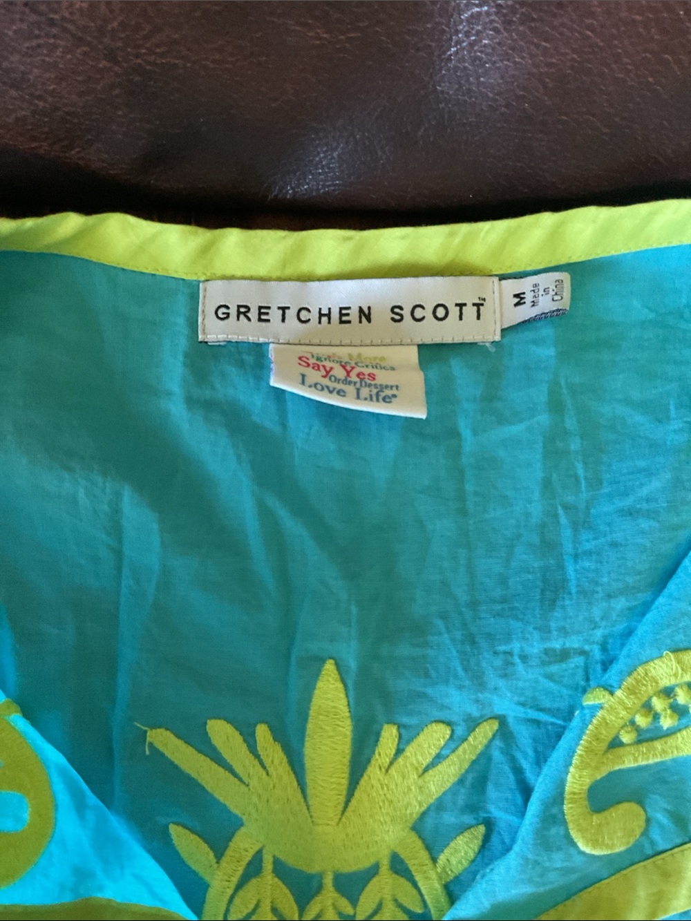 Gretchen Scott V neck blouse - Picture 2 of 5